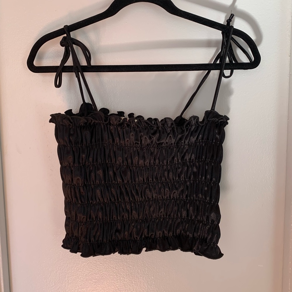 Scrunchy tub top